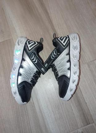 Кроссовки мигающие skechers 32р.1 фото