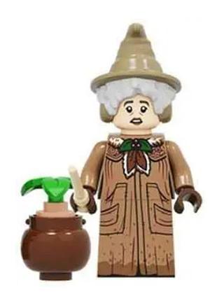 Лего фигурка гарри поттера - лего минифигурка помона стебль