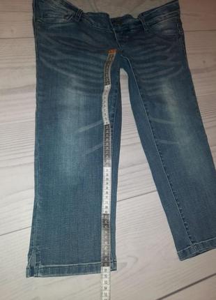Бриджі джинсові для вагітних7 фото