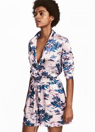 Оригинальные шорты с рисунком от бренда h&m 0525583002 разм. 38