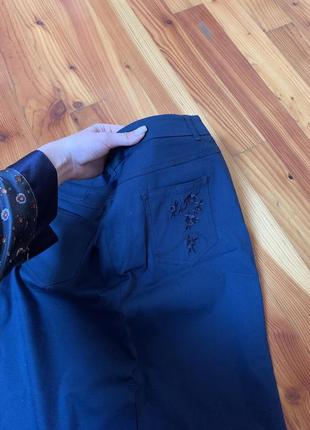 Спідниця нова класична джинсова шовкова брендова класична міні міді zara3 фото