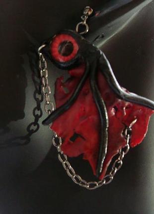 Набор "демон" чокер и серьги