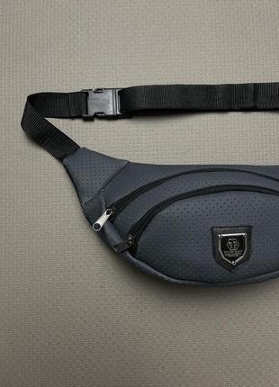 Сумка бананка з еко шкіри2 фото