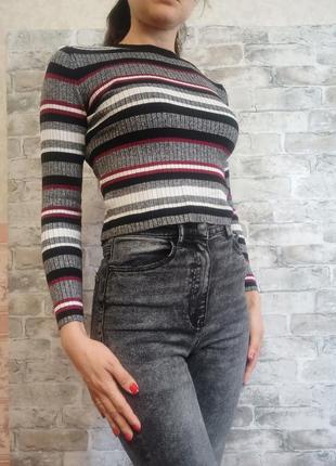 Укороченный джемпер, свитер divided размер s
