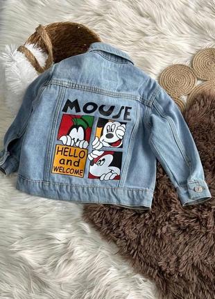 Крута,якісна джинсовка mouse