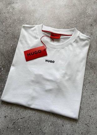 Мужская футболка hugo boss люкс качества