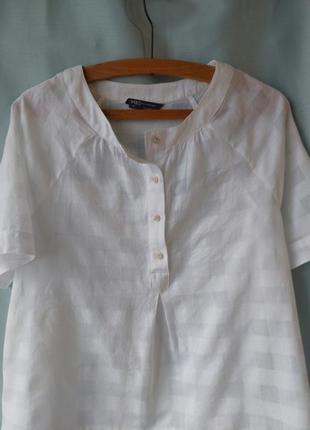 Тонюсинька белая блузка2 фото