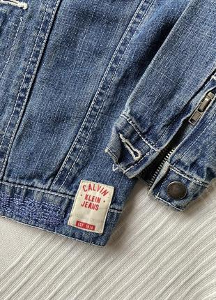 Джинсовая куртка calvin klein jeans5 фото