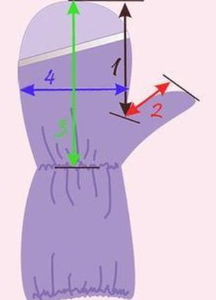 Краги рукавицы варежки  размер 4, на 4-6 лет6 фото