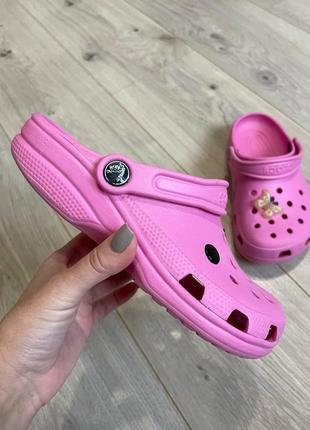 Тапочки тапочки сабо кроксы crocs (оригинал) р. m3-w5 (р. 34-35)