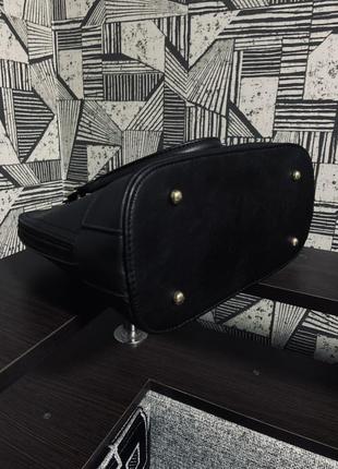 Елегантна дамська чорна сумка black bag.6 фото