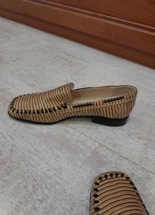 Классные стильные ботинки кожа ботинки лоферы5 фото