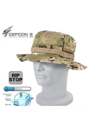 Панама 5.11 condor defcon 5 boonie / jungle hat multi camo з coolmax (d5-1961 mc), s,m,l,xl