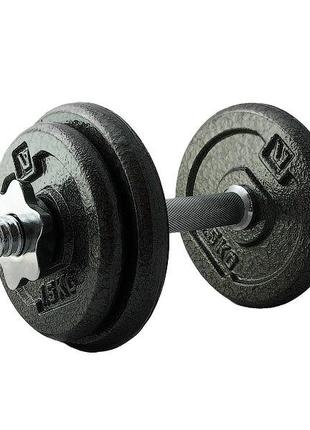 Гантель набірна 10кг 1шт liveup dumbell set dr-11