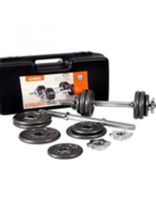 Набір гантелей в кейсі пара liveup dumbbell set dr-11