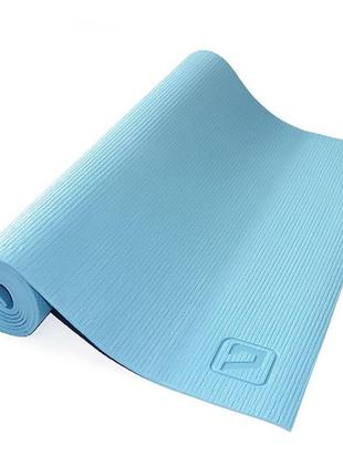 Килимок для йоги liveup pvc yoga mat ku-221 фото