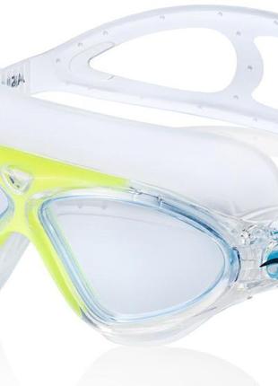 Очки для плавания aqua speed ​​zefir 9289 желтый, прозрачный ребенок osfm dr-11