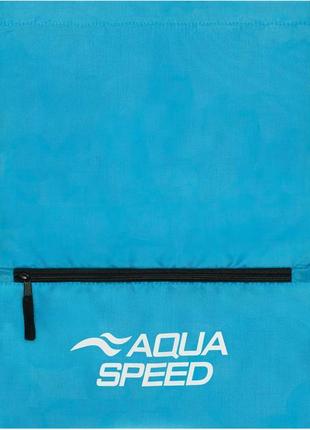 Сумка aqua speed ​​gear sack zip 9323 голубой уни 45х34см ku-22