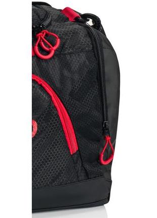 Сумка aqua speed ​​duffel bag 6774 чорний, червоний уні 55x26x30cм ku-224 фото