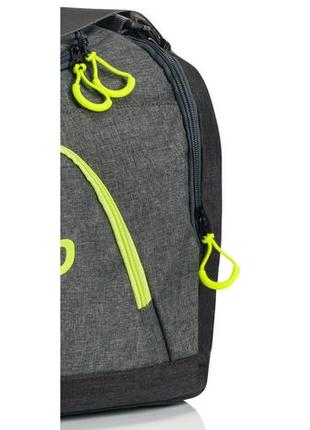 Сумка aqua speed ​​duffel bag 6732 серый, зеленый уни 55x26x30cм ku-224 фото