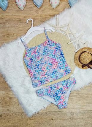 Primark, дитячий роздільний купальник на 8-9 років, ідеальний стан