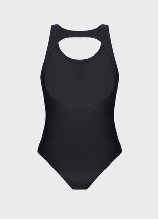 Купальник закрытый для женщин arena solid o back swimsuit черный жен 40 ku-222 фото