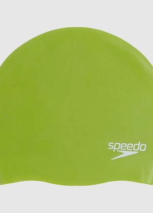 Шапка для плавания speedo moulded silc cap au зеленый уни osfm ku-22