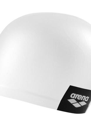 Шапка для плавання arena logo moulded cap білий уні osfm ku-22