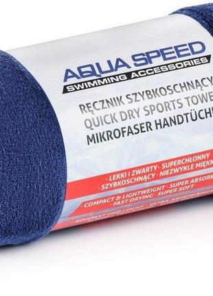 Рушник aqua speed ​​dry soft 7030 синій уні 50x100см ku-222 фото