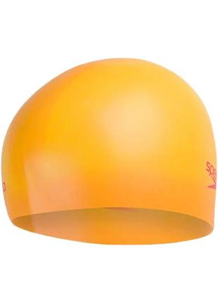 Шапка для плавання speedo moulded silc cap ju помаранчевий дит osfm ku-22