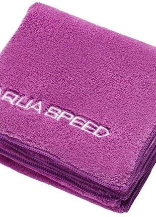 Полотенце aqua speed ​​dry coral 7040 фиолетовый уни 50x100см gl-55