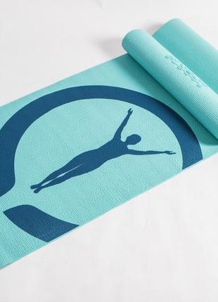 Коврик для йоги с принтом liveup pvc yoga mat gl-55