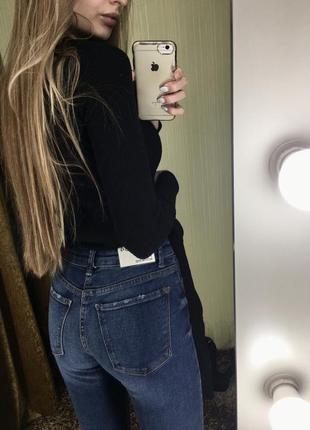 Кофта джемпер с переплётом на талии 3