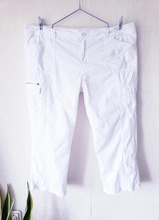 Натуральные 100 % котон укороченные брюки tu  18-20 uk1 фото