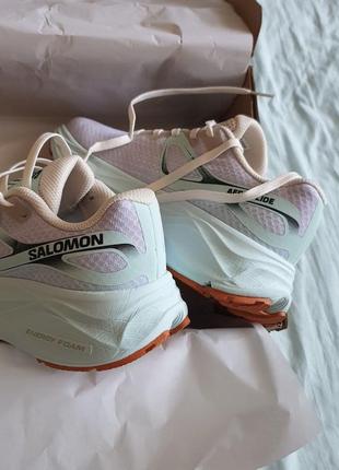 Кроссовки salomon aero glide •violet •4 фото