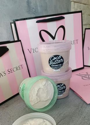 Сверхбагатое увлажняющее масло для тела «coco butter». pink. victoria’s secret. оригинал 🇺🇸1 фото