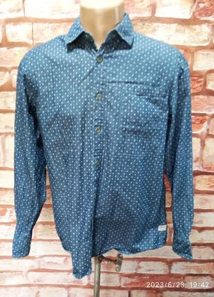 Рубашка джинсовая converse приталенный крой