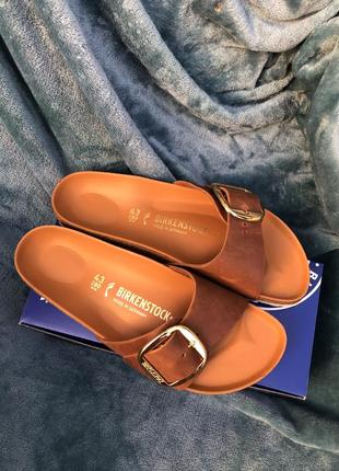 Birkenstock шлепанці  оригінал. шкіра