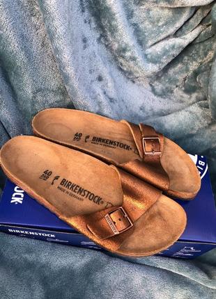 Birkenstock шлепанці  оригінал. шкіра