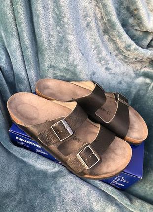 Birkenstock шлепанці  оригінал. шкіра