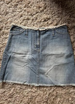 Джинсовая юбка/ джинсовая юбка1 фото