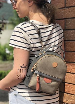 Рюкзак на довгій ручці cross-body трендовий і стильний кроссбоди david jones1 фото