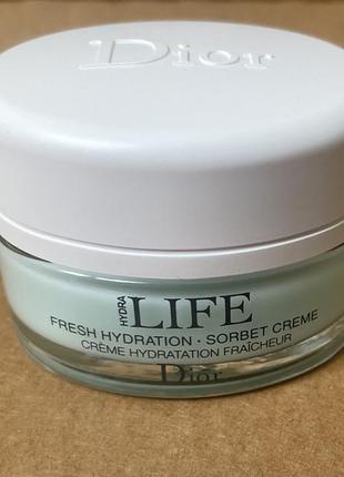 Hydra life creame sorbet fresh hydration крем для обличчя 15ml1 фото