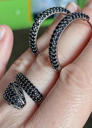 Серебряное кольцо змея, молния.рептилия 925 проба.5 фото