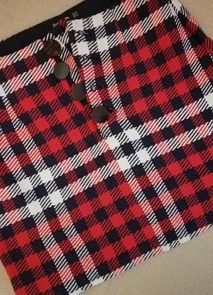 Теплая стильная юбка