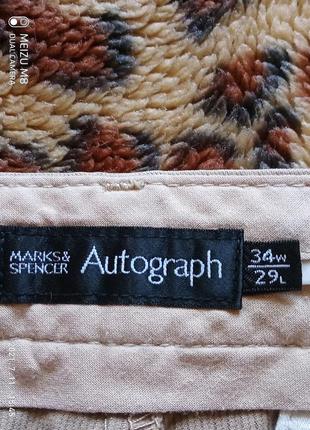 (642) мужские классические брюки /джинсы marks & spencer/размер  34w/29l7 фото