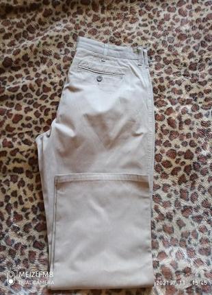 (642) мужские классические брюки /джинсы marks & spencer/размер  34w/29l6 фото