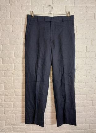 Фірмові лляні штани штани 30p.