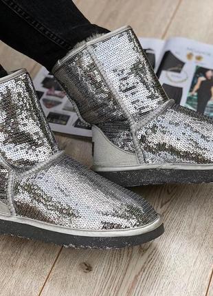 Угги угги сапоги женские сапоги валянки ugg sparklers 3161