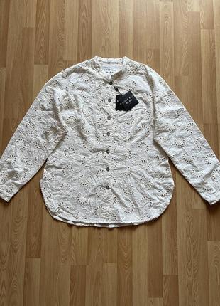 Блуза  рубашка шитье премиум bitte kai rand дания1 фото